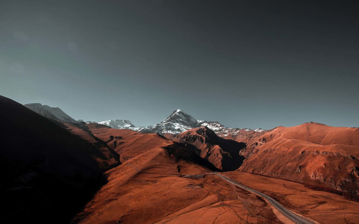 Mountains in Kazbegi, Georgia