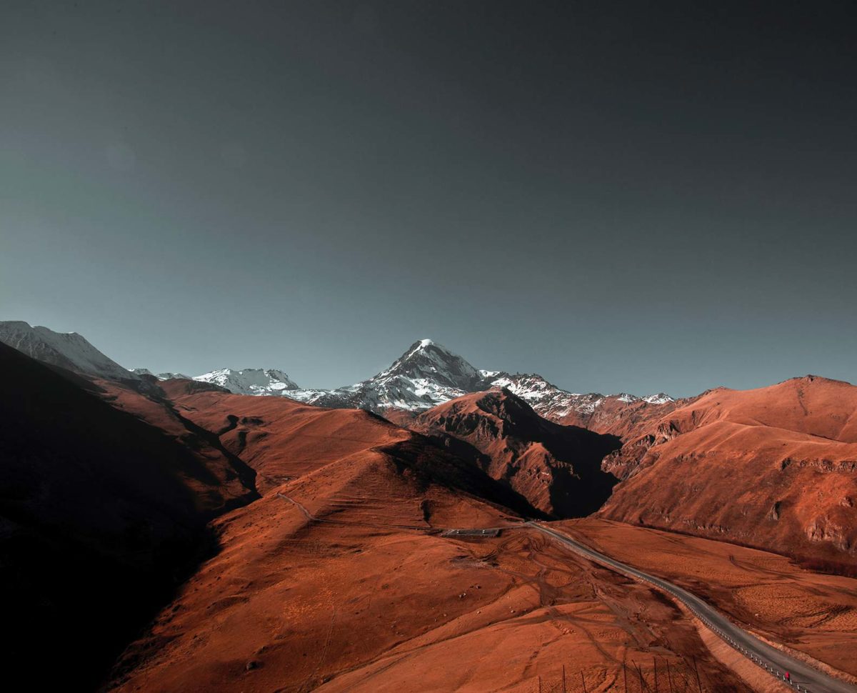 Mountains in Kazbegi, Georgia