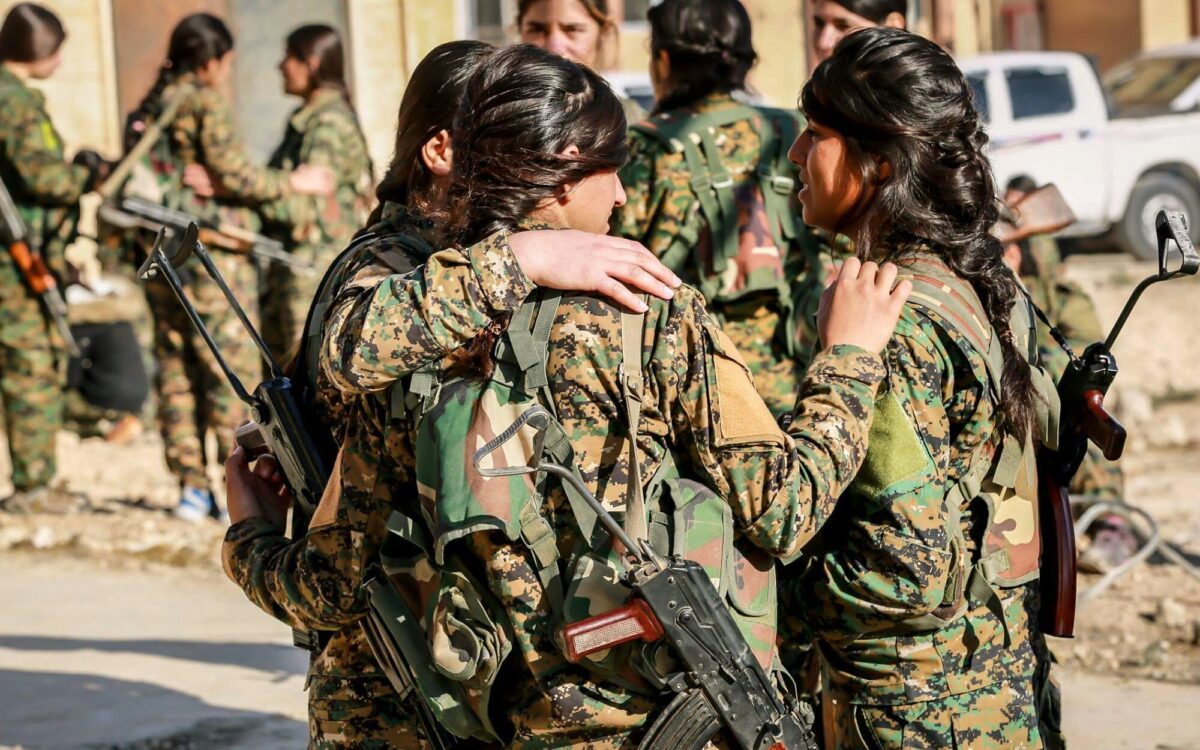 Kurdish Women Fighters