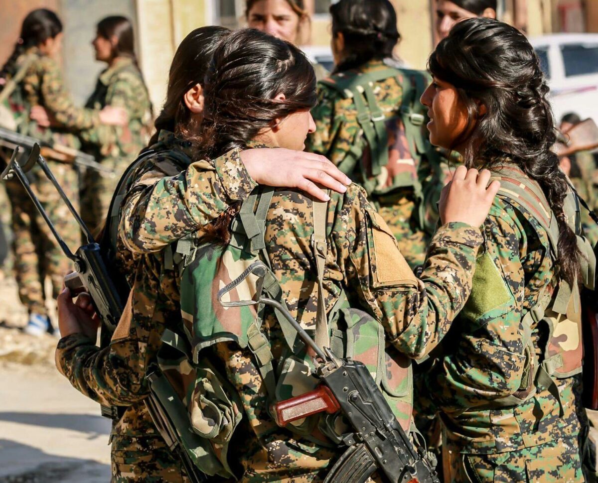 Kurdish Women Fighters