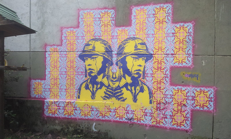 "The Ends of Peace" mural Medellín, Colombia.